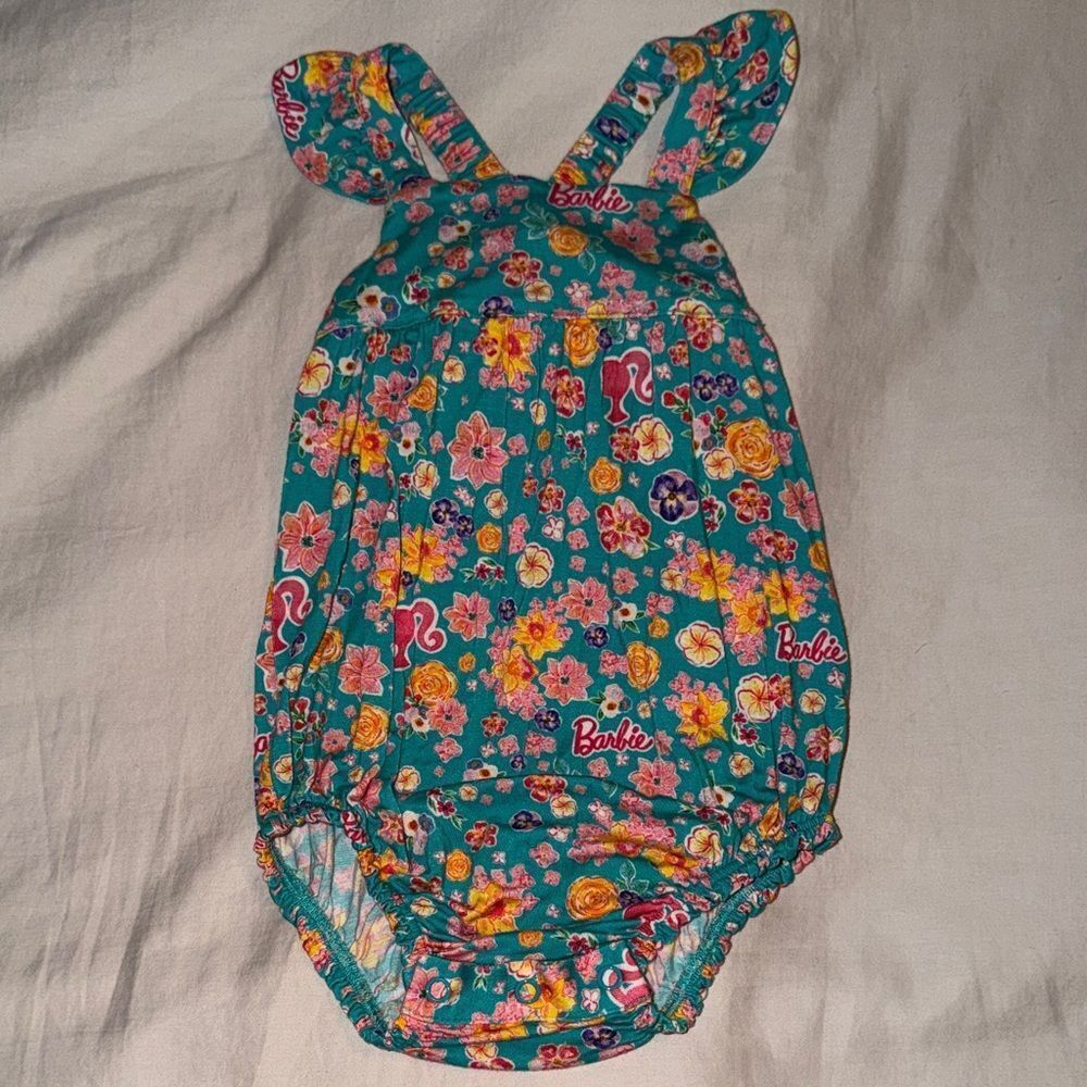 Posh Peanut Barbie Floral Bodysuit